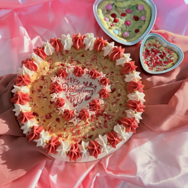 8" Valentine's Day Cookie Cake